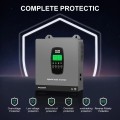 Гибридный инвертор DATOUBOSS 1800 Вт 12 В, с чистой синусоидой, система защиты BMS, с MPPT 150 А для 12 В батарей
