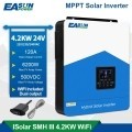 Гибридный инвертор EASUN 4.2kW 24V ISolar SMH-III-4.2KW-24V (4200VA/3800W, Max CH 110A, AC 80) Wi-Fi