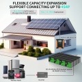 Акумулятор DATOUBOSS 24V 100Ah LiFePO4 с BMS 100A 2560Wh з глибоким циклом зарядки/розрядки