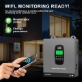 Гибридный инвертор DATOUBOSS 1800 Вт 12 В, с чистой синусоидой, система защиты BMS, с MPPT 150 А для 12 В батарей