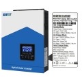 Комплект резервного питания 2,2 кВт EASUN 2.2kW 12V + LiFePO4 12V 100Ah 1280Wh для квартиры, дома, инвертора 2200Вт