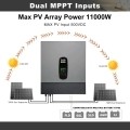 11 кВт LiFePO4 Комплект резервного питания с Wi-Fi инвертором DATOUBOSS 11000 Вт 48 В, с чистой синусоидой, система защиты BMS, с MPPT 150 А. Портативный блок питания DATOUBOSS LFP48-314-FSD 48V 314Ah с Li