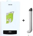 Котел газовый двухконтурный конденсационный Rens RCB-024 WI-FI. 24 кВт с дымоходом