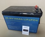 Аккумулятор DAXTROMN 25.6V(24V) 100AH ​​2560Wh Lifepo4 с BMS 100A с глубоким циклом зарядки/разрядки BMS 100A