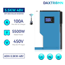 Гібридний сонячний інвертор Daxtromn AOH 5,5 кВт 48 В