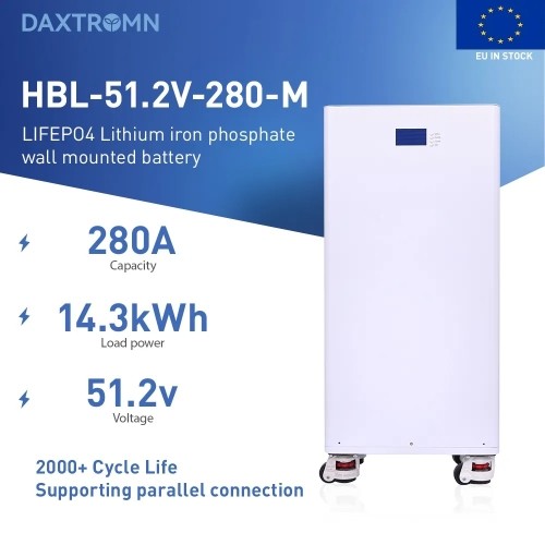 Акумулятор DAXTROMN 51.2V (48V) Lifepo4 Power Wall Batterry 280AH (14.3kWh)