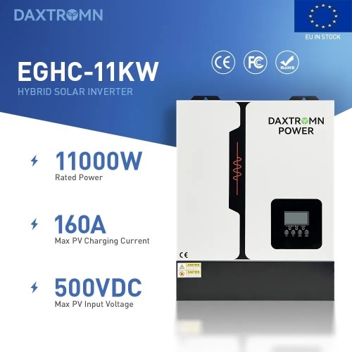Гибридный инвертор Daxtromn AGH-11KW, 48 В, 160 А, 11000 Вт (бесперебойник, UPS) 