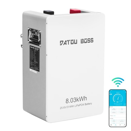 Портативный блок питания DATOUBOSS 24V 314Ah, 8kWh з LiFePO4 та системою BMS 150A