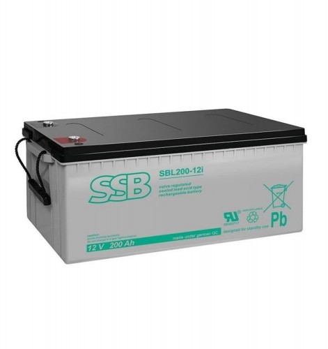Акумулятор SSB Battery SBL200-12i AGM 12V 200Ah АКБ м-Гель аккумулятор