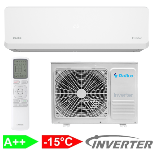 Кондиционер сплит-система Daiko Novator Inverter R32 Wifi NRSK-H09NVR/NRSK-H09INVR