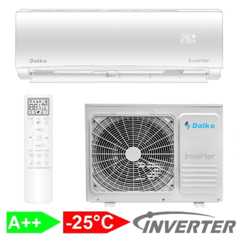 Кондиционер сплит-система Daiko Polar Inverter R32 Wifi ASP-H09PINX/AS-H09PINX