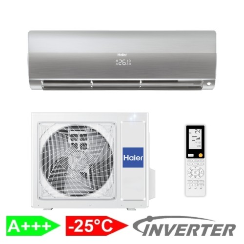 Кондиционер сплит-система Haier Flexis Gray Inverter WI-FI AS25FL-S/1U25MEHFRA-1