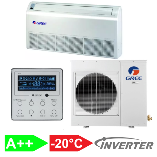 Кондиционер напольно-потолочный Gree U-MATCH Invertor GUD125ZD/A-T/GUD125W/NHA-X