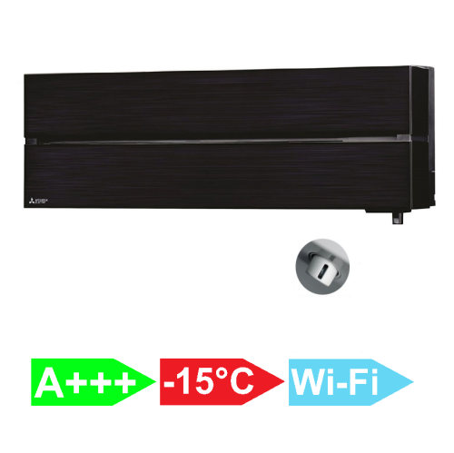 Внутренний блок мультисплит-системы Mitsubishi Electric Premium Inverter MSZ-LN25VG2B Black