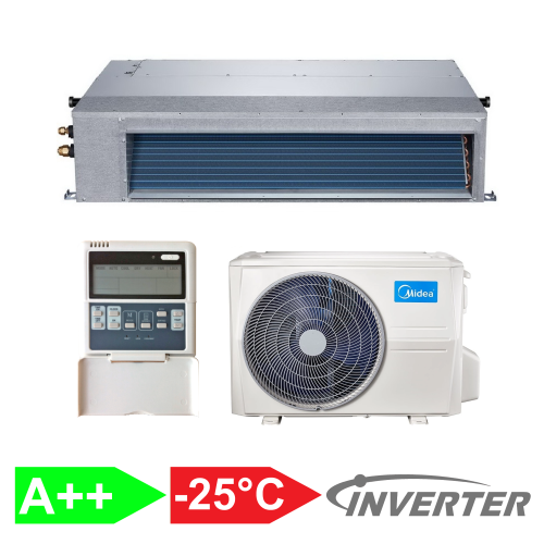 Канальный кондиционер MIDEA Basic DC Inverter MTI-36HWFNX-QR/MOU1-36HDN1-RW