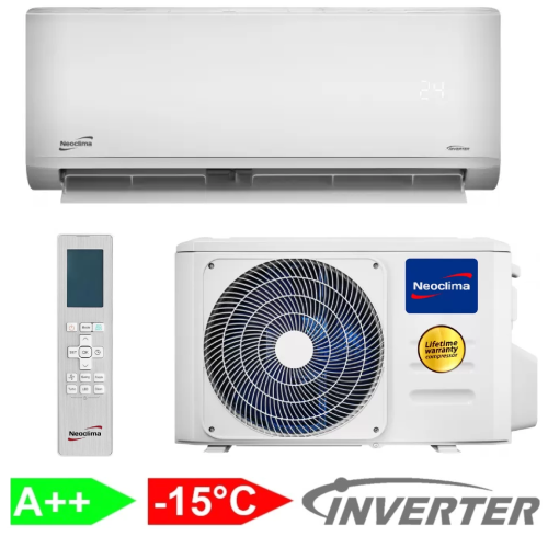 Кондиционер сплит-система Neoclima Therminator 3.2 NS-24EHXIw1eu/NU-24EHXIw1eu