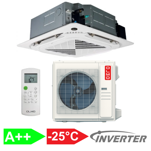 Кассетный кондиционер Olmo INVERTER R32 OSH-IT60HRK4/OSH-IOU60HFK4+IN-NP