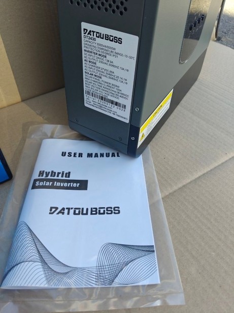 Комплект-резервне живлення 3кВт DATOUBOSS DT2430 + DAXTROMN LiFePO4 24V 100Ah