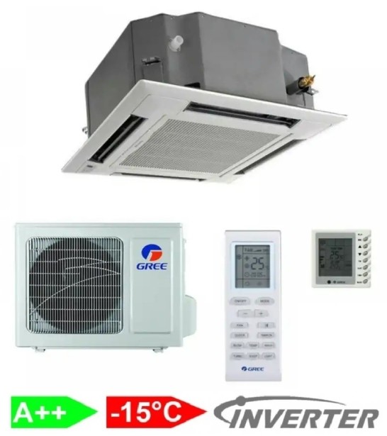 Кассетный кондиционер Gree U-MATCH Invertor GU71T/A1-K/ GU71W/A1-K