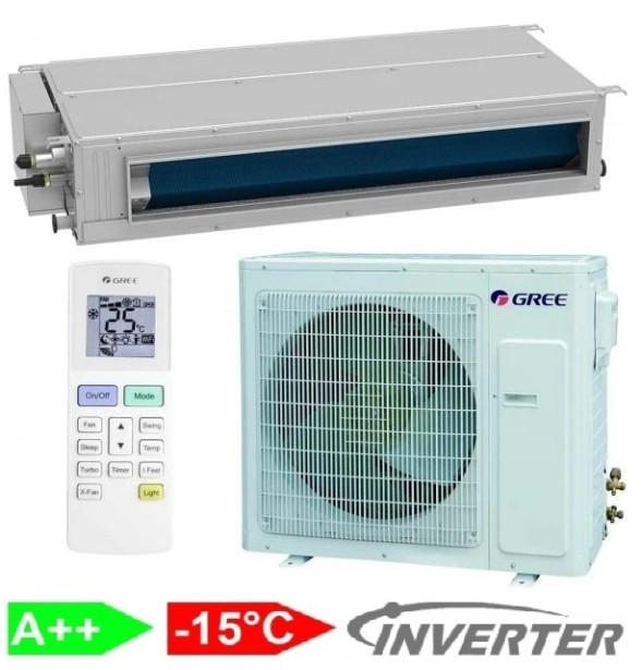 Канальний кондиціонер Gree Invertor GU85PS/A1-K/GU85W/A1-K