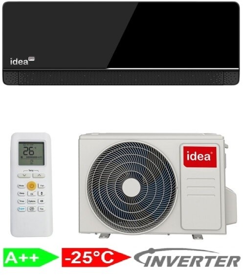 Кондиціонер спліт-система Idea Breeze Black DC Inverter IPA-09HRM-FN8