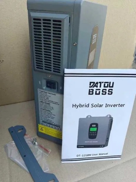 Комплект резервного живлення 1,8 кВт DATOUBOSS DT-1218M + LiFePO4 12V 100Ah 1280Wh для квартири, будинку, інвертор 1800Вт