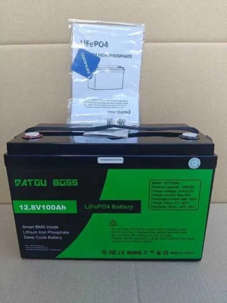 Комплект резервного живлення 1,8 кВт DATOUBOSS DT-1218M + LiFePO4 12V 100Ah 1280Wh для квартири, будинку, інвертор 1800Вт