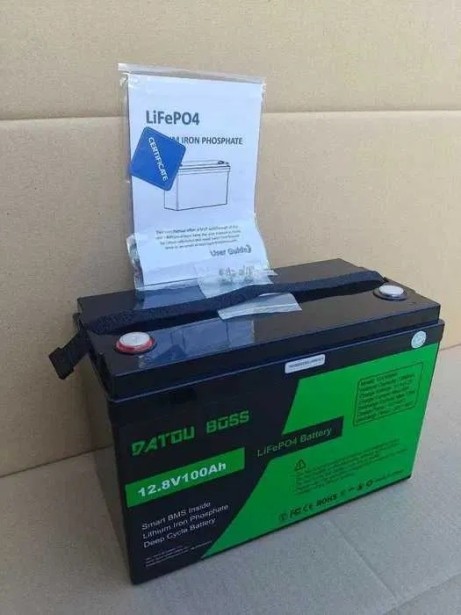Комплект резервного живлення 1,8 кВт DATOUBOSS DT-1218M + LiFePO4 12V 100Ah 1280Wh для квартири, будинку, інвертор 1800Вт