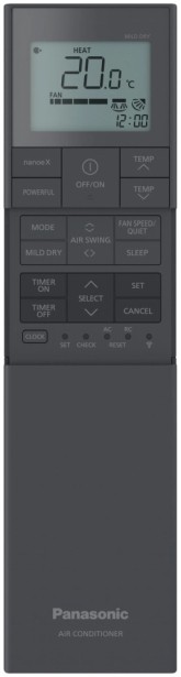 Кондиционер сплит-система Panasonic Etherea Black CS-XZ20ZKEW-H/CU-Z20ZKE