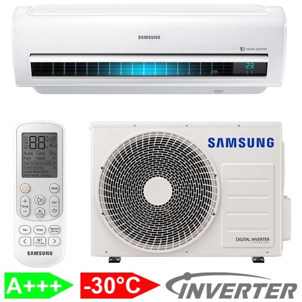 Кондиціонер спліт-система SAMSUNG NORDIC (-30 ° C) (VirusDoctor) WiFi AR09NXPDPWKNEE