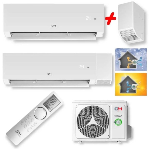 Кондиціонер спліт-система Cooper&Hunter Nature (White) Inverter WIFI CH-S09FTXAN-WP