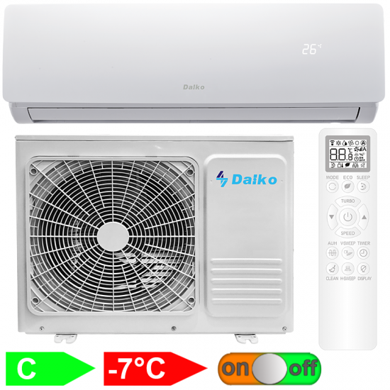 Кондиционер сплит-система DAIKO ASP-H09CNX21
