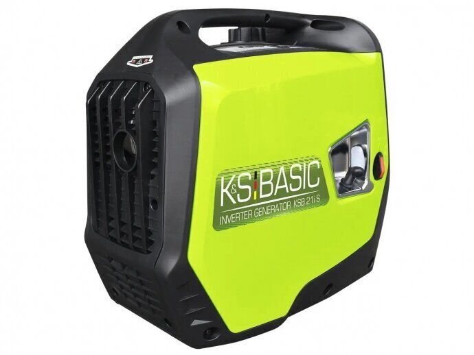 Бензиновий інверторний генератор K&S Basic KSB 21iS 2кВт (чиста пряма синусоїда)