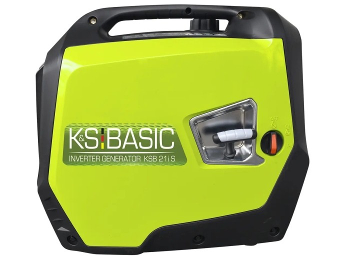 Бензиновий інверторний генератор K&S Basic KSB 21iS 2кВт (чиста пряма синусоїда)