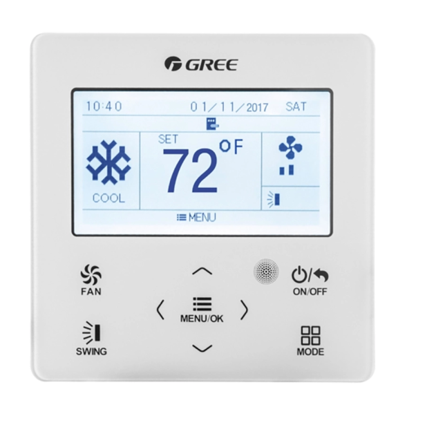 Кассетный кондиционер Gree U-MATCH GU100T/A1-K/GU100W/A1-M
