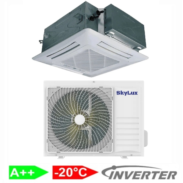 Кассетный кондиционер SKYLUX SKH-C24R3DI/SKH-U24R3DI