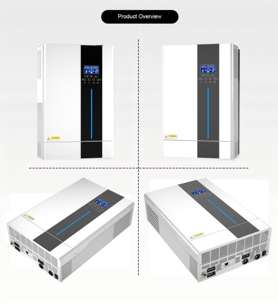 Гібридний інвертор Daxtromn HGP-5500W, 48 В, 80 А, 5500 Вт (безперебійник, UPS, ДБЖ)
