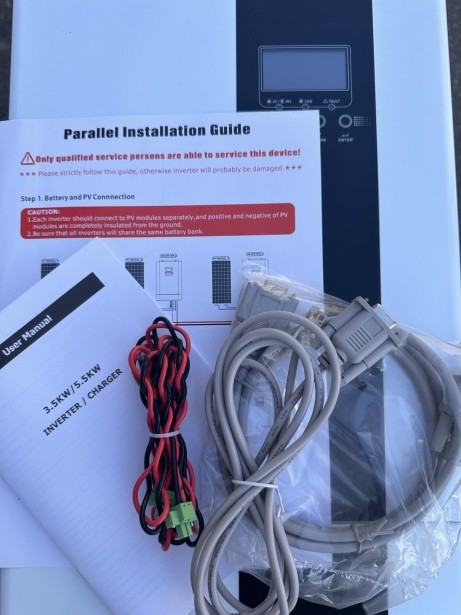 Гібридний інвертор Daxtromn HGP-5500W, 48 В, 80 А, 5500 Вт (безперебійник, UPS, ДБЖ)
