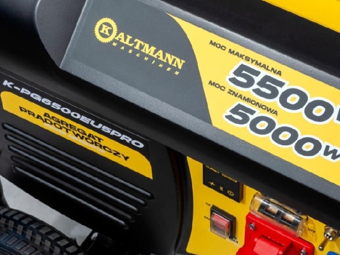 Бензиновий генератор Kaltmann K-PG6500PRO 5,5 - 5кВт