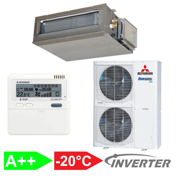 Канальный кондиционер Mitsubishi Heavy Standard Inverter FDUM100VH/FDC100VNP-W