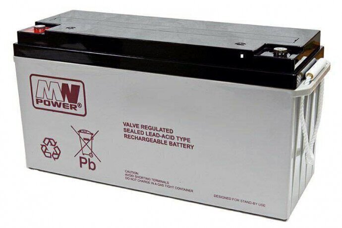 Аккумулятор MW Power AGM 12V/150Ah MWL 150-12 усиленный