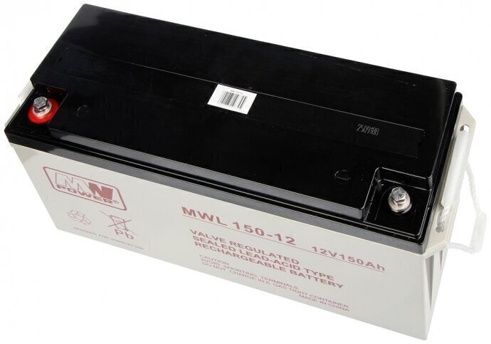 Аккумулятор MW Power AGM 12V/150Ah MWL 150-12 усиленный