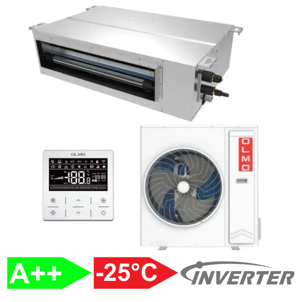 Канальный кондиционер Olmo INVERTER R32 OSH-IB36HRV/OSH-IOU36HRV
