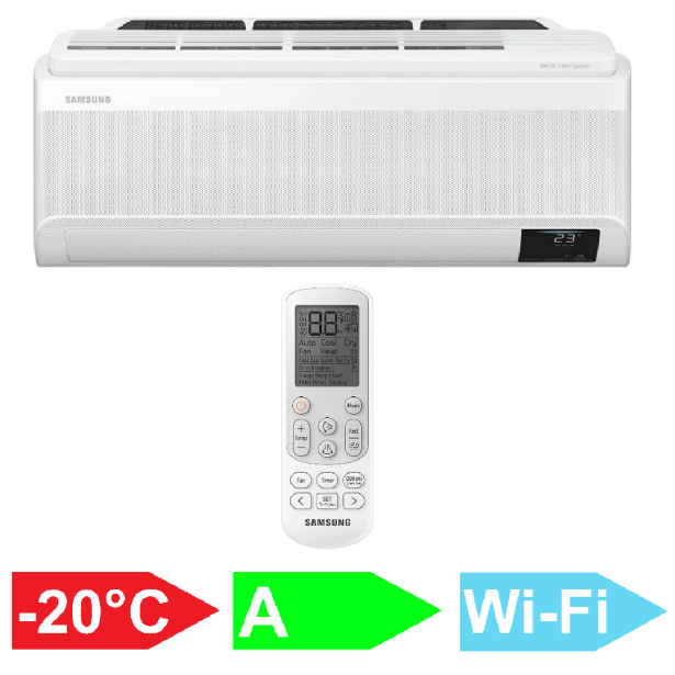Внутрішній блок мультиспліт-системи Samsung Elite Wind Free WiFi-PM1.0-MDS AR12AXAAAWKNER