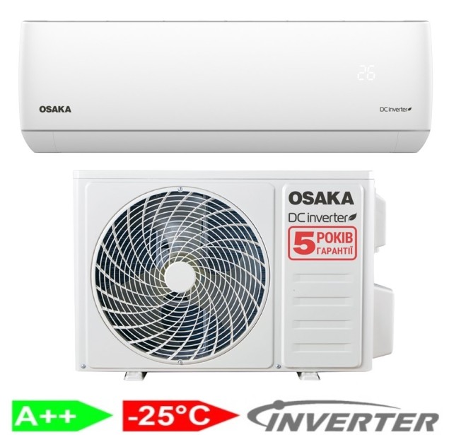 Кондиционер сплит-система Osaka Power Pro DC Inverter STVP-09HH3
