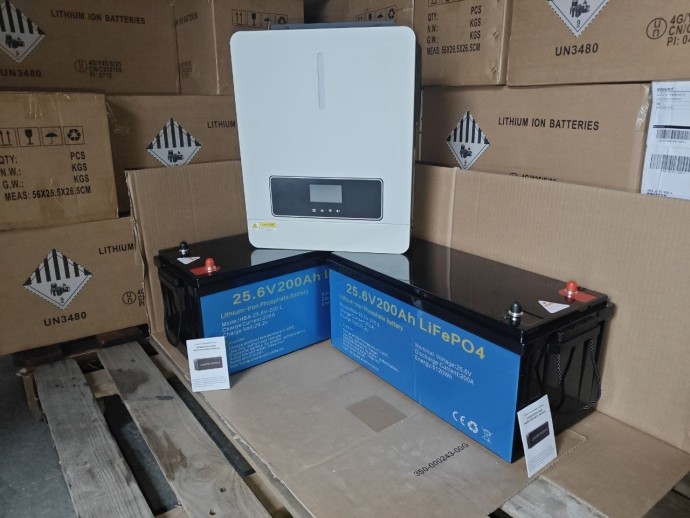 Гибридный инвертор Daxtromn AGH-6.2KW, 48 В, 120 А, 6200 Вт (безперебійник, UPS, ДБЖ)