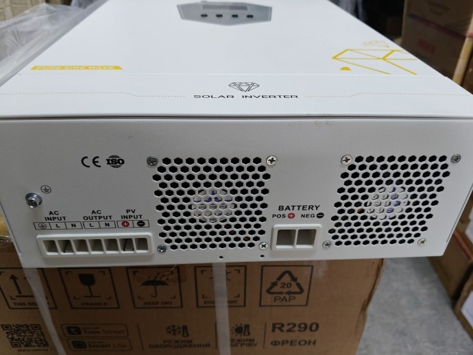 Гибридный инвертор Daxtromn JGH-6.2KW, 48 В, 120 А, 6200 Вт (безперебійник, UPS, ДБЖ)