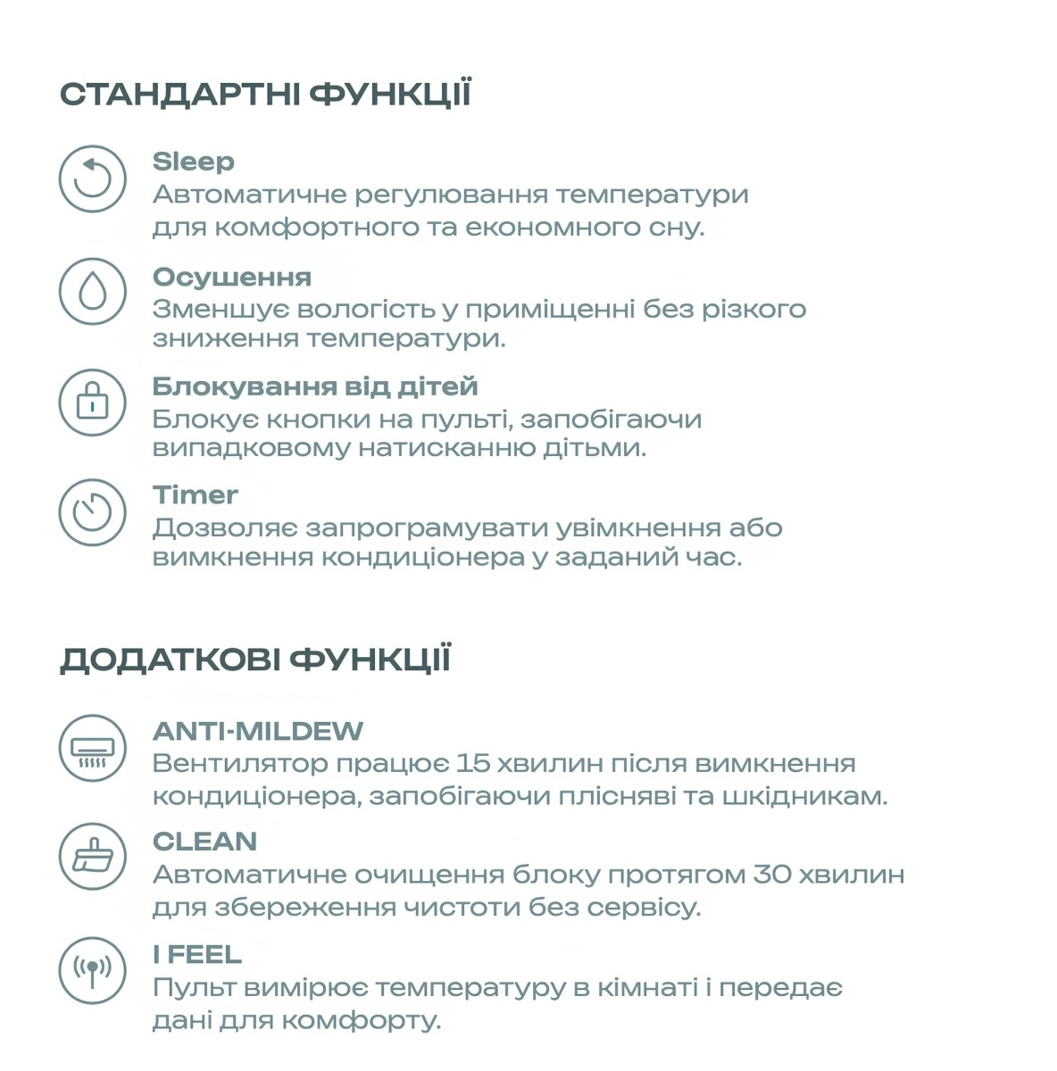 кондиціонер Trosten